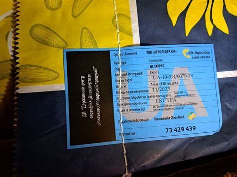 Соняшник Таурус 260 фото
